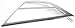 Chrome Rear/Tail Light Lamp Molding Trim Covers 4pcs Set for 2011 2012 2013 Hyundai Sonata