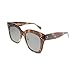Celine CL41444/S 07B Havana Brown Kim Square Sunglasses Lens Category 3 Size 51