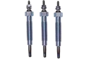 3 PCS Glow Plug E6303-65511 for Kioti Tractor CK25 CK27 CK30 CK35 DK35 DK40 DK45 DK50 DK55