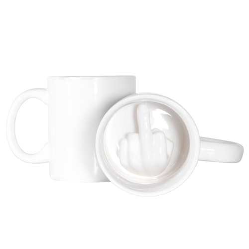 Thumbs Up! Up Yours Mug Home & Kitchen, Kitchen & Dining, Dining & Entertaining, Cups, Mugs & Saucers, Coffee Cups & Mugs