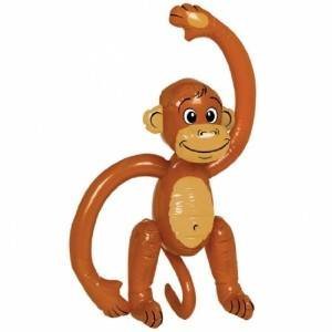 2 X Inflatable Monkey