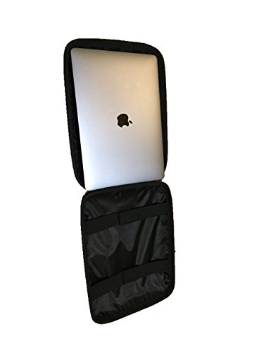 Multi functional 8", 9", 9.7",10.1 Inch/13-13.3 Inch Sleeve/Case/Bag/Pouch/Cover for Tablet/iPad/Mac Book/Notebook/Laptop/Ultra Book (orange, blue,black) (black) - Thumbnail 2