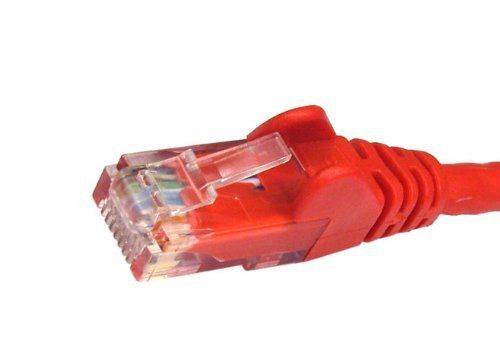 World of Data 3m RED CAT5E (enhanced) Network Cable - Ethernet - LAN - Patch - Internet - Broadband - Router - Hub - Modem -10/100