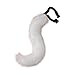 JTENGYAO Unisex Faux Fur Fox Tail For Adult Cosplay Costume Halloween Party,White,One Size