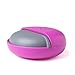 LazyMe Decorative Pill Box Cute Size for Purse Locking Small Daily Case (Rose, 1)