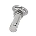 uxcell M8x60mm Wall Concrete Brick Expansion Screws Closed Hook Anchor Bolts 2pcs
