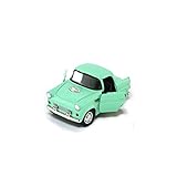 Toy Diecast Car Play Vehicles, Pull Back Action with Lights and Sounds 1:38 - iPlay, iLearn (Green)