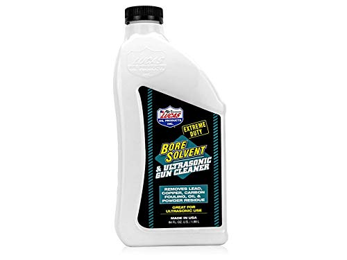 Lucas Oil Extreme Duty Bore Solvent and Ultrasonic Gun Cleaner 64 oz Liquid