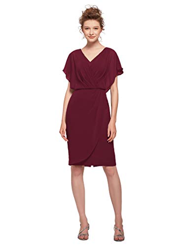 princess polly baby blue dress Burgundy Mother of Bride Dress