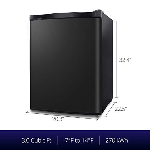 Northair Upright Freezer 3.0 Cu Ft with Shelves Reversible Door