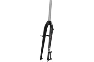 Mountain Bike Rigid Forks 26" 27.5" 1-1/8" Threadless Straight Tube Aluminum Alloy Mountain Bike Front Forks QR 9X100mm Disc/