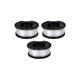 Charlux Line String Trimmer Replacement Spool Compatible with Black and Decker AF-100 30ft 0.065" Autofeed Weed Eater Spools - 3 Pack