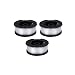 Charlux Line String Trimmer Replacement Spool Compatible with Black and Decker AF-100 30ft 0.065" Autofeed Weed Eater Spools - 3 Pack primary