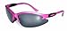 SSP Eyewear Women's Safety Glasses with Pink Frames & Smoked Shatterproof Lenses, COLUMBIA PK SM