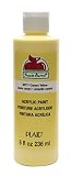Apple Barrel Acrylic Paint in Assorted Colors (8 oz), K20711 Canary Yellow