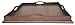 Mountain Woods Square Ottoman Wooden Serving Tray with Handles | Coffee Tray | Home Décor - 23.5