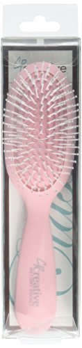 Creative Hair Brushes Wet/Dry Pocket Hair Brush, Pink
