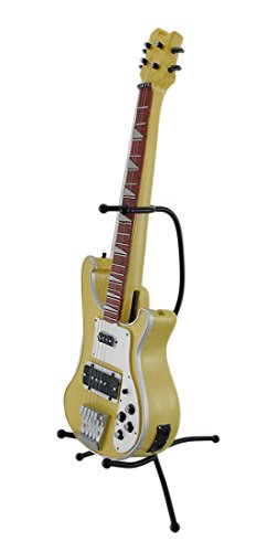 Zeckos Electric Bass Guitar Coin Bank Piggy Bank w/Stand