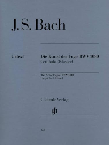 The Art of Fugue BWV 1080 (Piano): Bach, Johann Sebastian