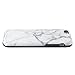 Obbii Case for iPhone 7 Plus/ 8 Plus /6 Plus/6S Plus White Marble Slim TPU Flexible Soft Silicone Protective Durable Case with Clear Screen Protector Compatible with iPhone 7/8 Plus/6/6SPlus/ (5.5'')