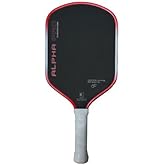 Engage Pursuit Alpha Pro 16mm Pickleball Paddle - Raw Carbon Fiber Face, 8.0 oz Elongated Control Paddle for All-Court Play