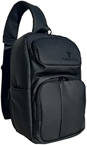 TRAVELERTODD anti-theft sling bag. With RFID pocket, 13 laptop sleeve, and  water-resistant exterior, this 12L crossbody bag is perfect for any travel  adventure., Black, Medium, Travel price in Saudi Arabia | Amazon