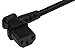 SF Cable 1ft Low Profile Angle NEMA 5-15P to C13 Right Angle Power Cord, 18AWG SJT Heavy-Duty, 10A, 125V