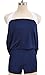 V'SHOW Women's Plus Size One Piece Halter Sailor Swimsuit Cover Up Swimdress(FBA)