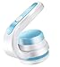 Lint Remover, Bojia Clothes Lint Shaver, Fabric Fuzz Pill Bobble Remover, Used for Sofa, Bed Sheet, Cashmere, Wool, Legging, Battery Operated, White (White)