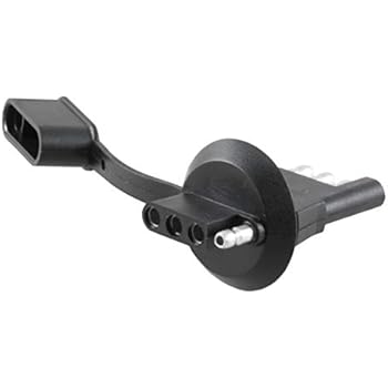 Amazon.com: CURT 58404 4-Way Flat Vehicle-Side Trailer Wiring Adapter