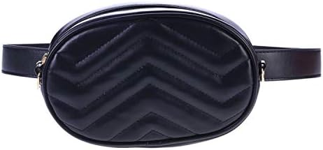 Handbags Women Bags Waist Bag Packs Lady's Belt Bags Women's Handbag Shoulder Bag Purse,Black