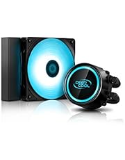 DEEPCOOL Gammaxx L120 V2, AIO Liquid CPU Cooler, Anti-Leak Technology Inside, SYNC RGB Waterblock and RGB Fan, Motherboard Control, No Wired Controller, AM4 Compatible, 3-Year Warranty