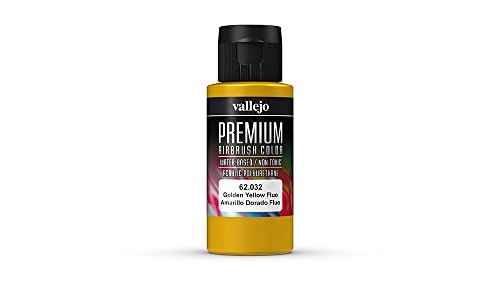Vallejo Color Fluorescent Golden Yellow Premium RC Colors
