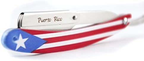 MDPuerto Rico Flag Swing Lock Razor