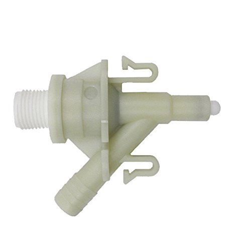 New Durable Plastic RV Water Valve Assembly Camper Trailer Toilet Repair for 300 310 320series