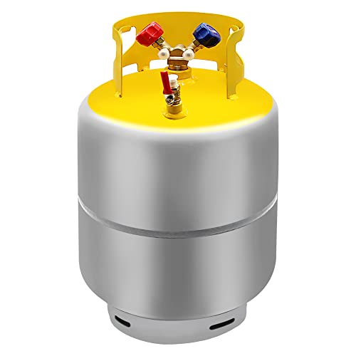 50LBS Capacity Refrigerant Recovery Tank Without Float Switch, 400 Psi