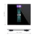 CLOFY High Accuracy Digital Body Weight Bathroom Scale with Tempered Glass Platform, Weight Scale 31st/200kg/440lb Capacity Step-On Technology LCD Backlight Display