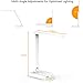 cozoo LED Desk Lamp with USB Charging Ports and Type C Port,2 AC Outlets,9 Lighting Modes,Touch/Memory/Timer Function,10W Eye Protection Foldable Reading Light,Study Lamp,Dorm Essentials Desk Light