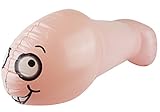 PartyFuFu Bachelorette Party Inflatable Blow Up Pecker Gag for Wedding or Hen Party, Bridal Shower, Girls' and Ladies Night Out For All Night Fun 26 Inches