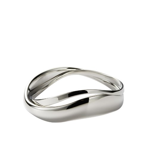 FOSSIL  JF85265040 Damen Armreif Set 2-teilig Edelstahl Innendurchmesser 6,5 cm