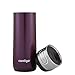 Contigo Luxe AUTOSEAL Vacuum-Insulated Travel Mug | Spill-Proof Coffee Mug with Stainless Steel THERMALOCK Double-Wall Insulation, 16 oz., Merlot