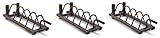Steelbody Horizontal Plate and Olympic Bar Rack Organizer with Steel Frame and Transport Wheels STB-0130c