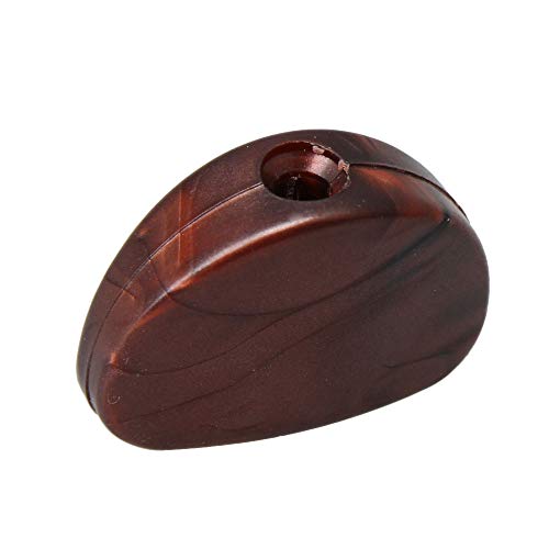 image for BQLZR Red Pearl Universal Guitar Tuner Machine Head Semicircle Buttons