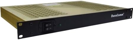 DuraComm - HE1U-1024-BMS - HE1U Series Rack Mount Power Supply, 300W, 10A, 27.5VDC with Smart Battery Charger