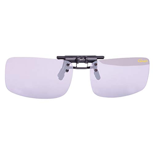 Gamakatsu G-Glasses Polarisierender Brillenaufstecker Light Gray White