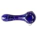 FANHONG 4.1 Inch Long Pipe,Handmade Glass New Style Blue Spider Bub
