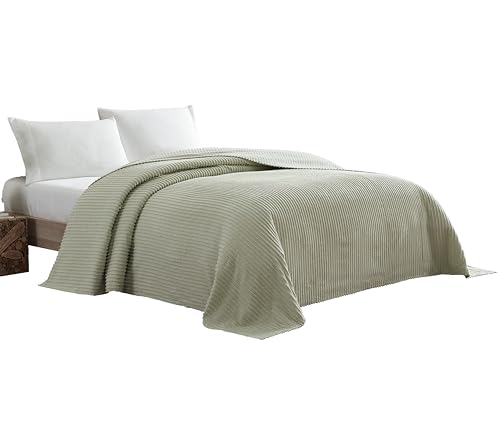 Beatrice Home Fashions Chenille Bedspread, Cotton, Grey, Twin