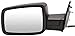 Sherman Replacement Part Compatible with Dodge Driver Side Mirror Outside Rear View (Partslink Number CH1320303)