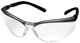 3M Anti-Fog Safety Glasses, Silver/Black Frame, Clear Lens
