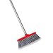 Fuller Brush Fiesta Red Kitchen Broom - Heavy Duty Floor Sweeper w/Extendable Steel Handle & Fine Long Bristles - Dust Sweeping For Home/Commercial Kitchen & Warehouse Floors